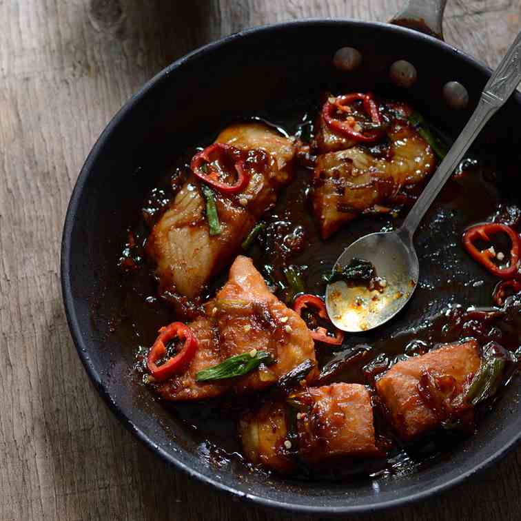 Vietnamese Caramelized & Braised Catfish