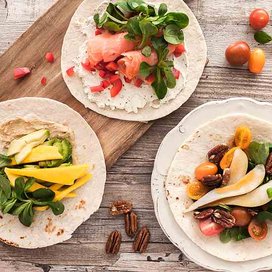 3 Quick - Healthy Wrap Ideas