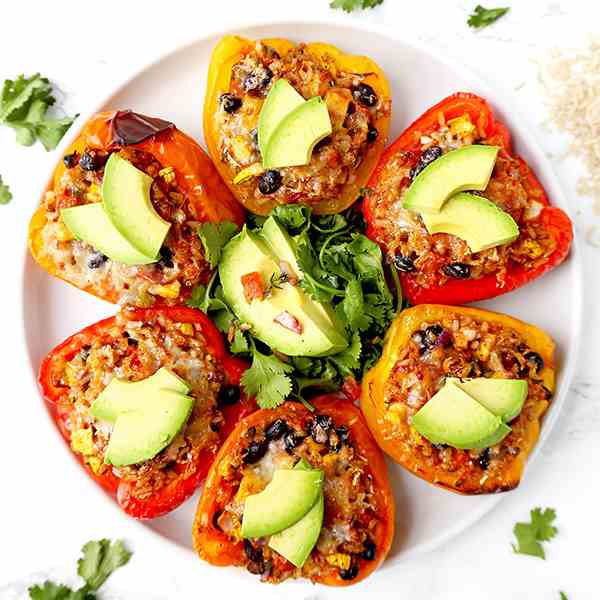 Vegetarian Stuffed Peppers