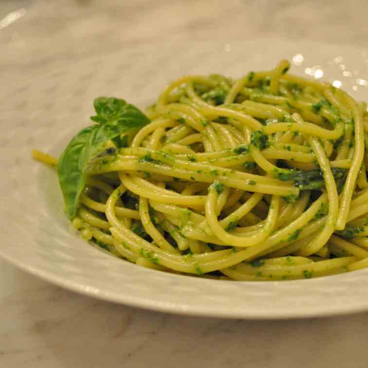 Homemade Pesto alla Genovese