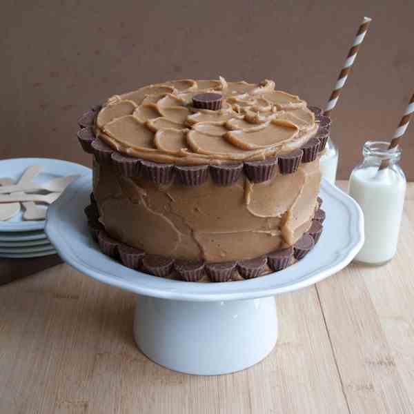 Chocolate Peanut Butter Cake