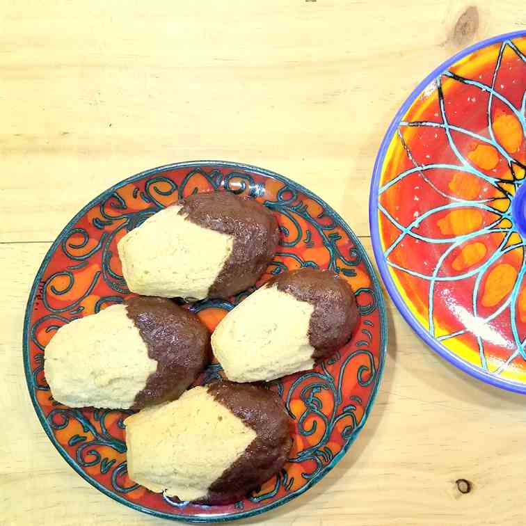 Madeleines with Chocolate