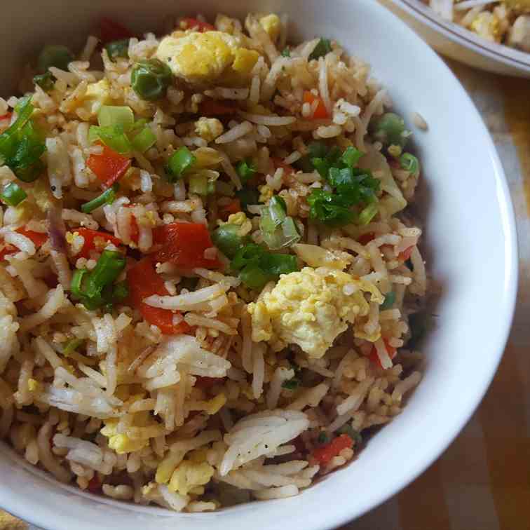 Vegan Egg Fried Rice