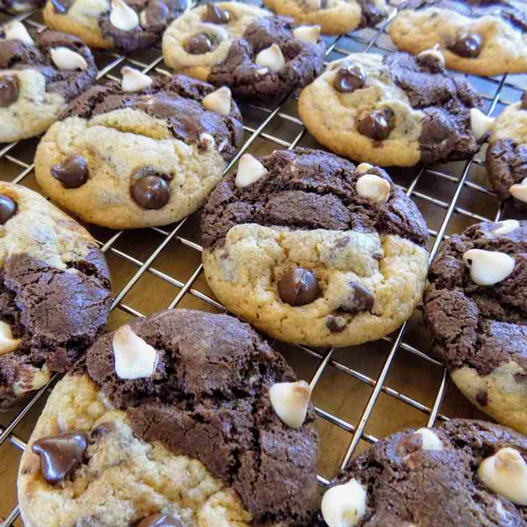 Half - Half Cookies