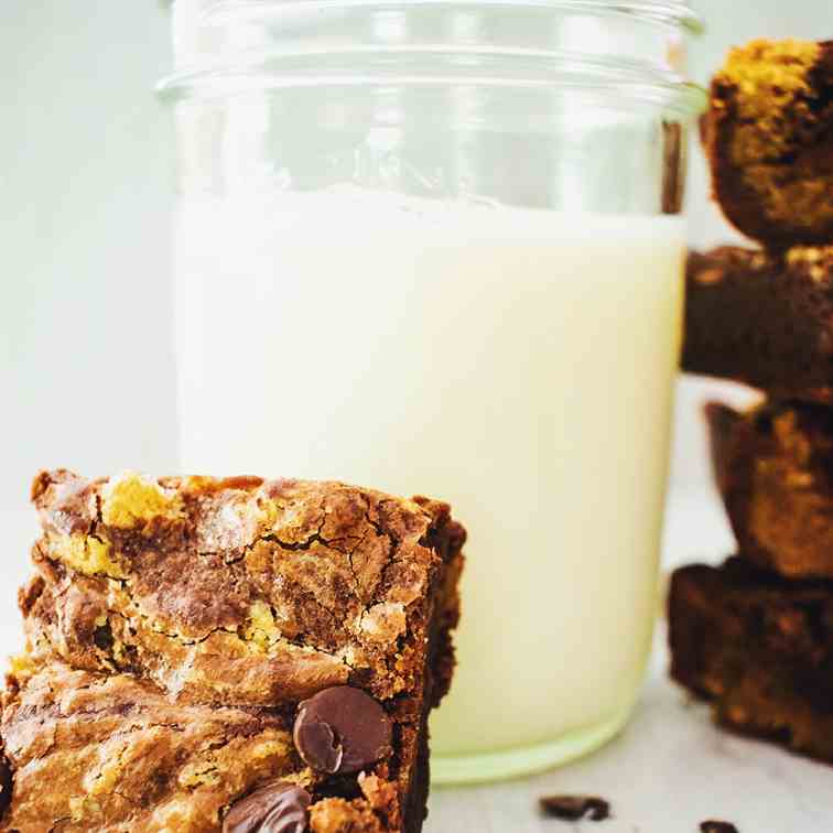 Peanut Butter Brownies