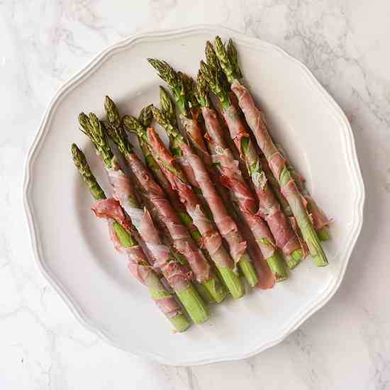 Prosciutto Wrapped Asparagus