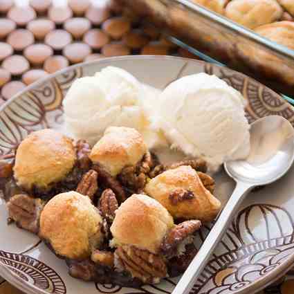  Chocolate Pecan Pie Cobbler