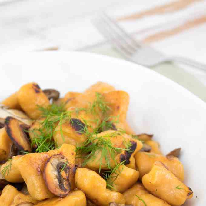 Sweet Potato Gnocchi