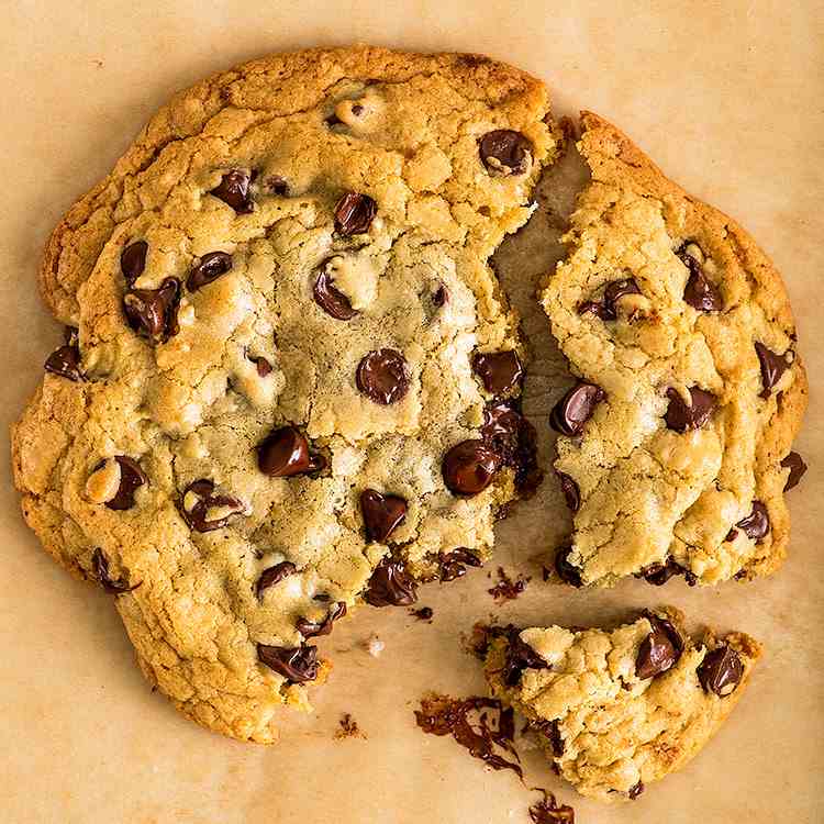 One Chocolate Chip Cookie for Two
