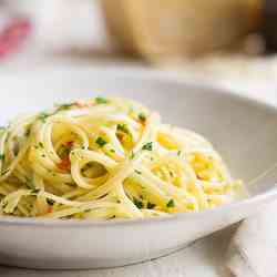 Spaghetti aglio e olio