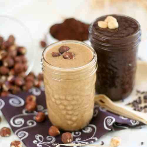 Hazelnut Butter meets Dark Cocoa Powder