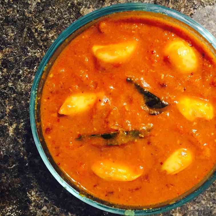 Poondu Kulambu Recipe
