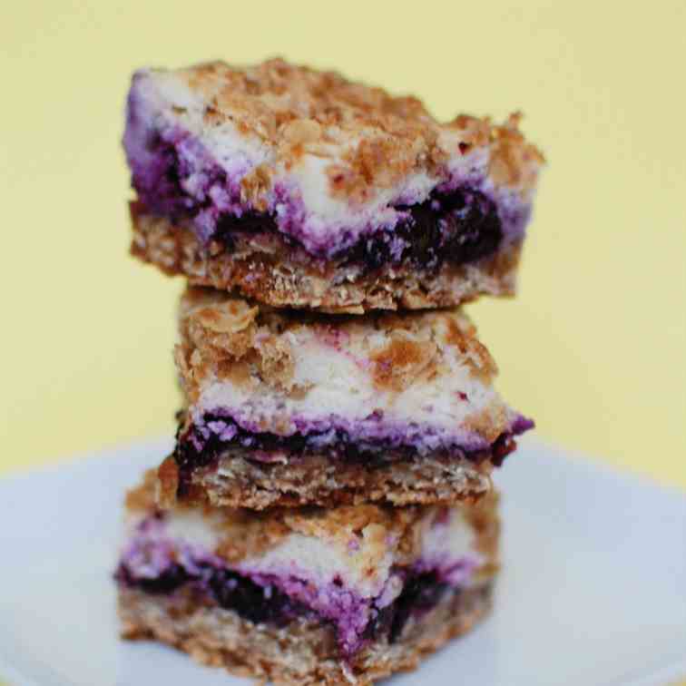 Blueberry Cheesecake Bars