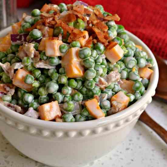 Creamy Pea Salad