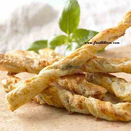 Herbs Twists-Savoury Puff Pastry Twists 