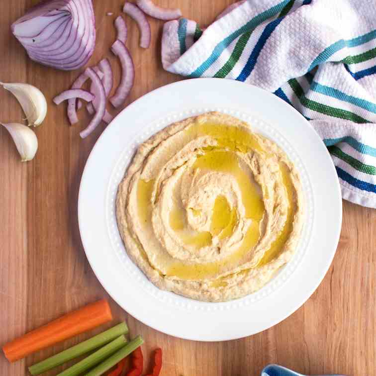 Onion Garlic Hummus