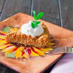 Pumpkin Pie with Graham Cracker Crust