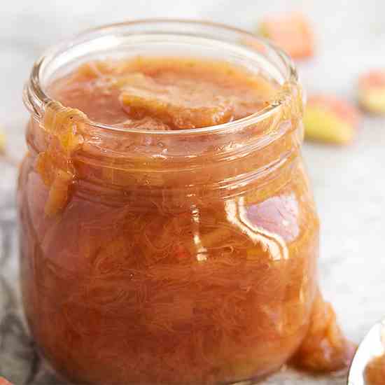 Rhubarb Orange Compote