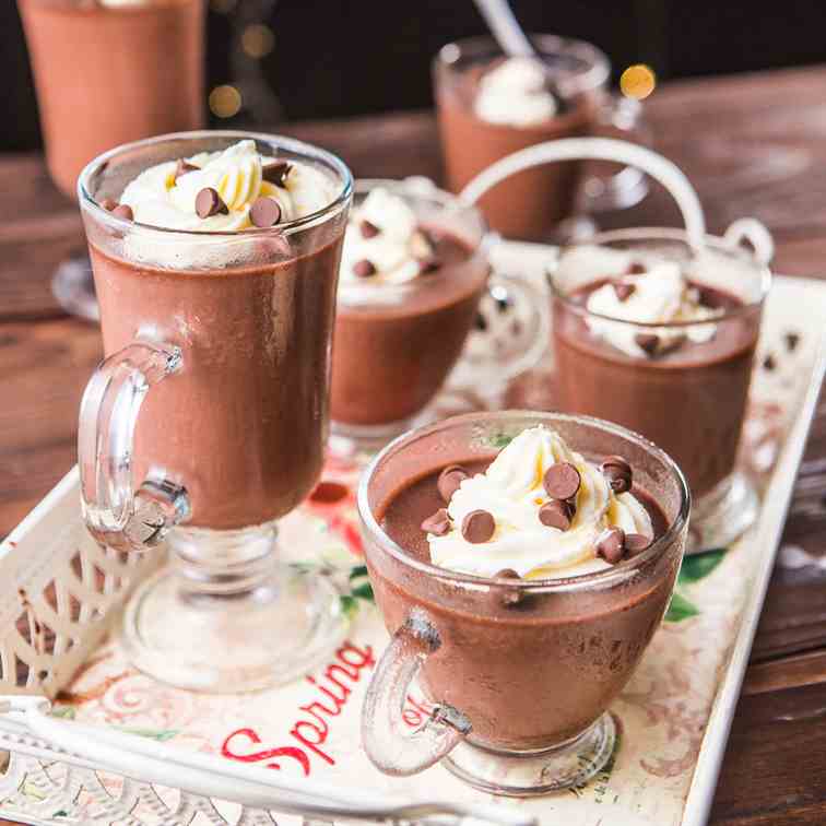 Silky Milky Chocolate Pudding