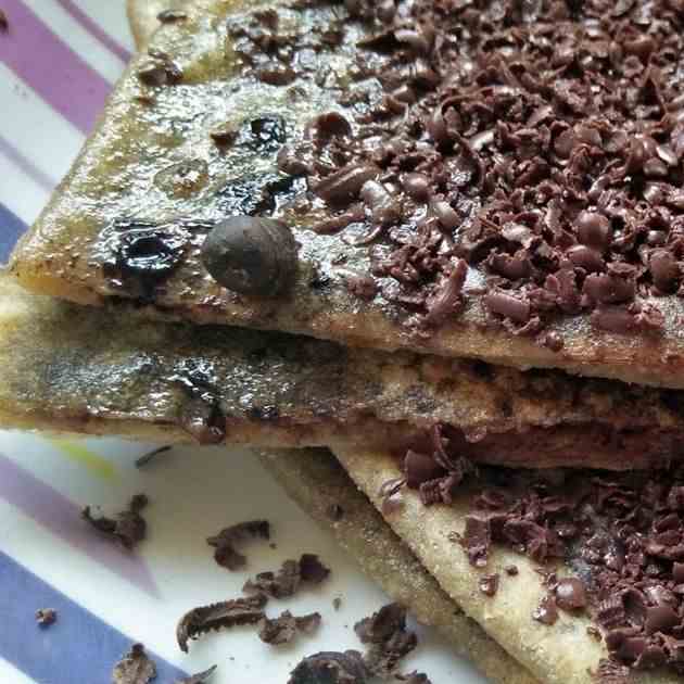 Chocolate Paratha Recipe