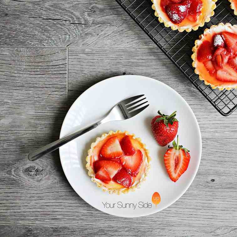 Strawberry Cream Tart