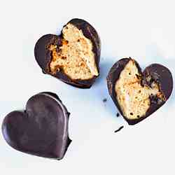 Chocolate Peanut Butter Hearts