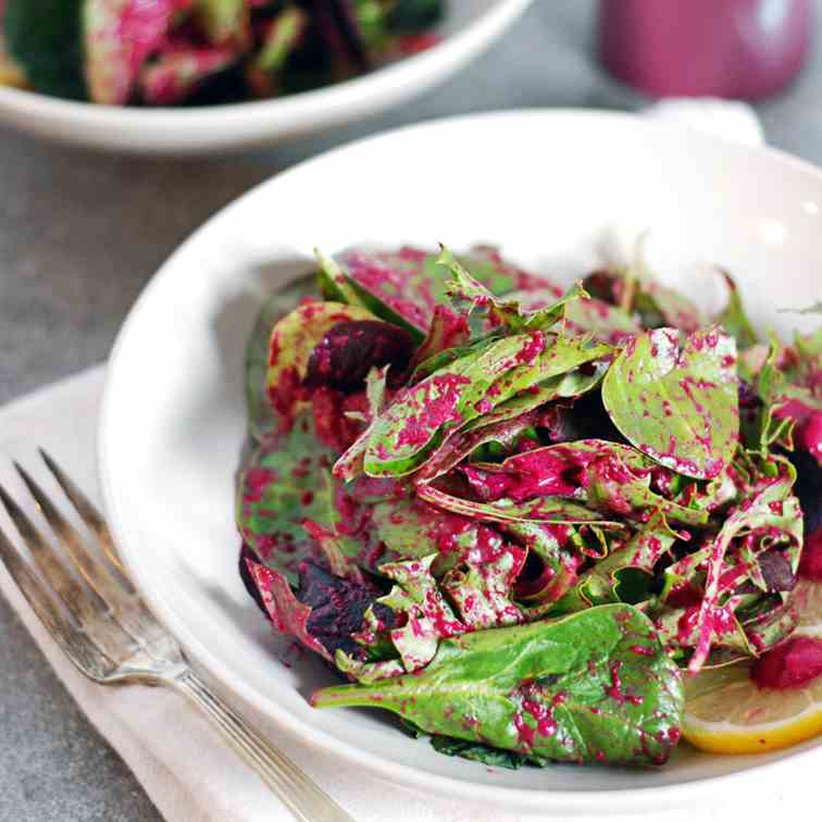 Tangy Roasted Beet Salad Dressing