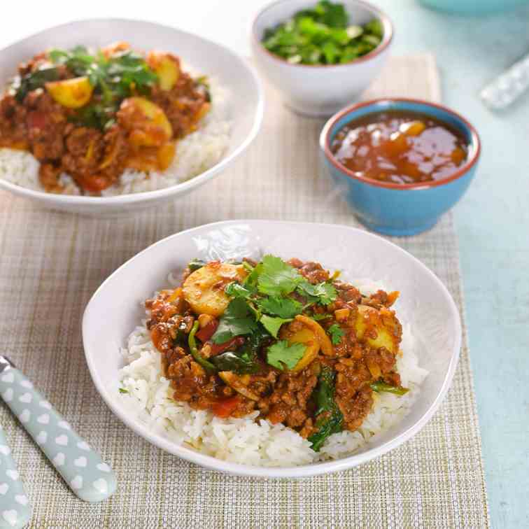 Leftovers Bolognese Curry