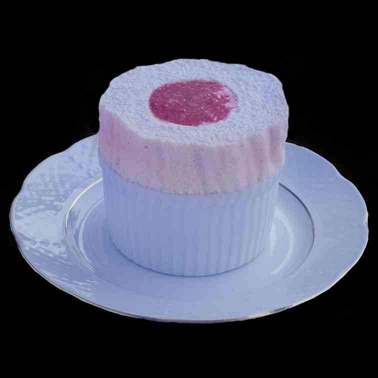 Strawberry Ice Cream Soufflé