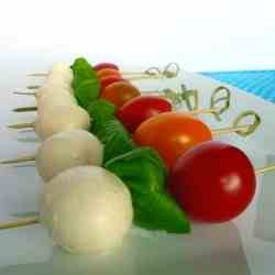 Tomato & Bocconcini Skewers