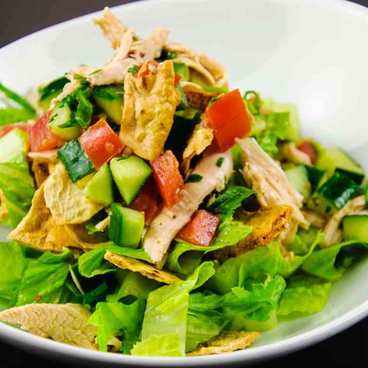 Chicken Fattoush Salad