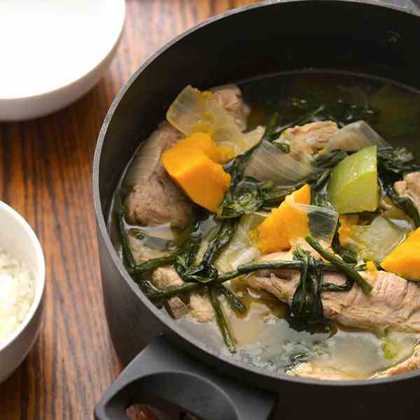 Filipino Pork Stew with Mixed Vegetables