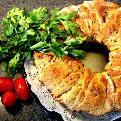 Ham and Cheese Bread