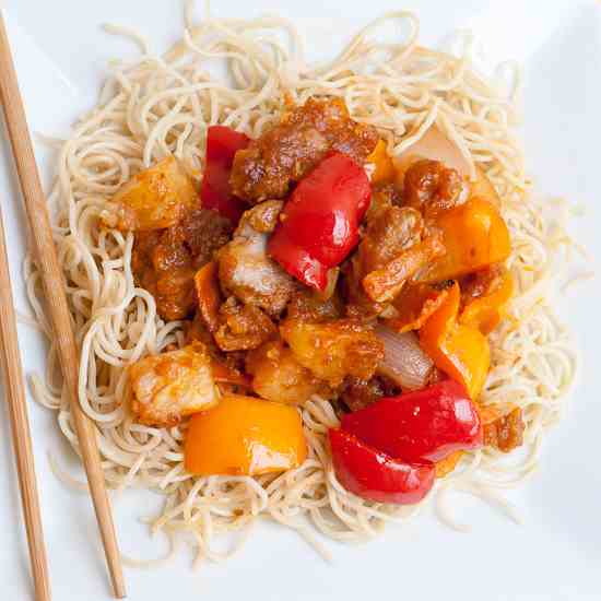 Sweet and sour pork