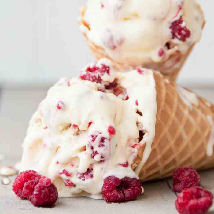 Raspberry Lime Ice Cream