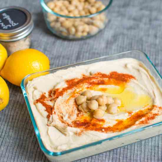 Real and Easy Hummus