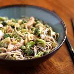 Soba with Sesame Sauce