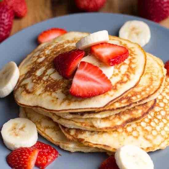 Coconut flour pancakes recipe