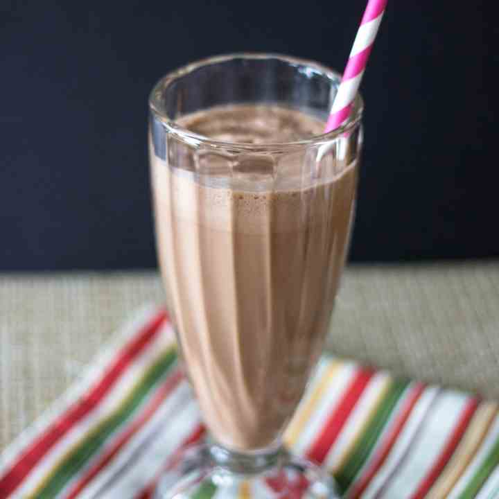 Peanut Butter Chocolate Milkshake