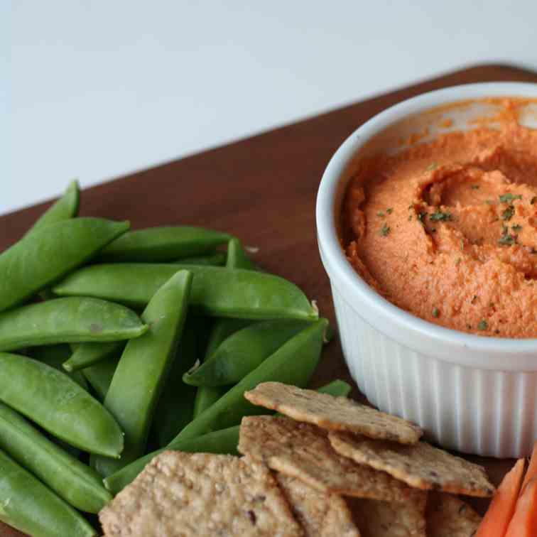 Roasted Red Pepper Hummus