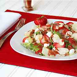 Strawberry Mozzarella Salad