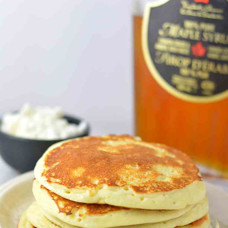 Cottage Cheese Pancakes