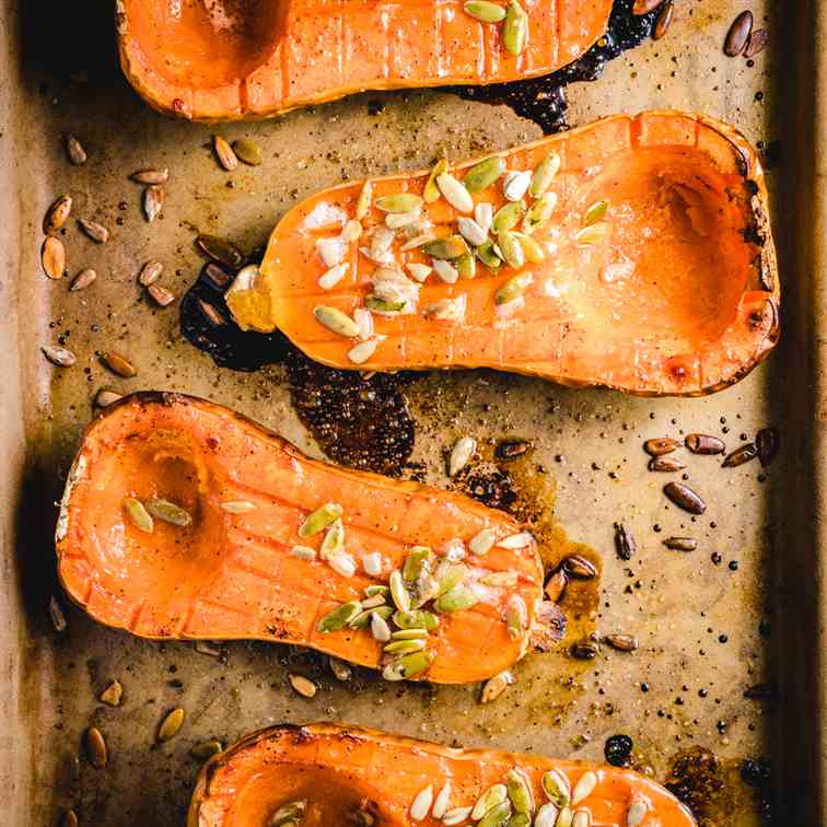 Butternut Squash With Brown Sugar