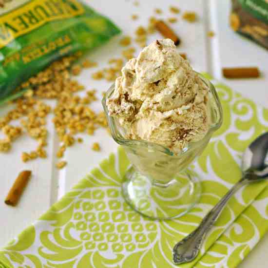 Honey Granola & Chocolate Swirl Ice Cream