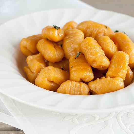 Sweet potato gnocchi