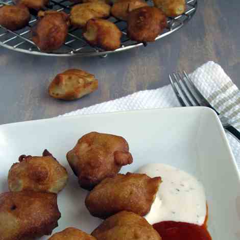 Banana fritters 