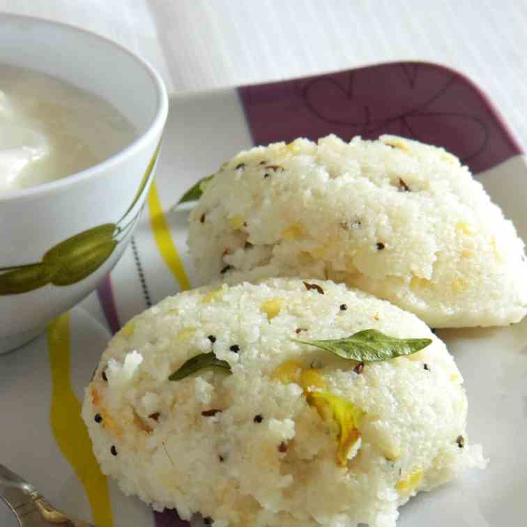 Broken Rice and Moong Dal Upma