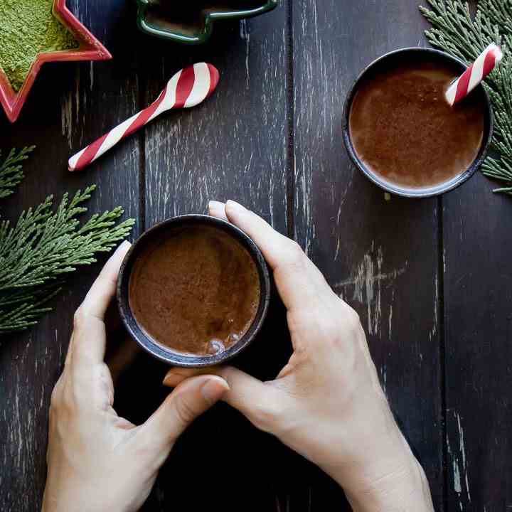 Peppermint Mocha Matcha Latte