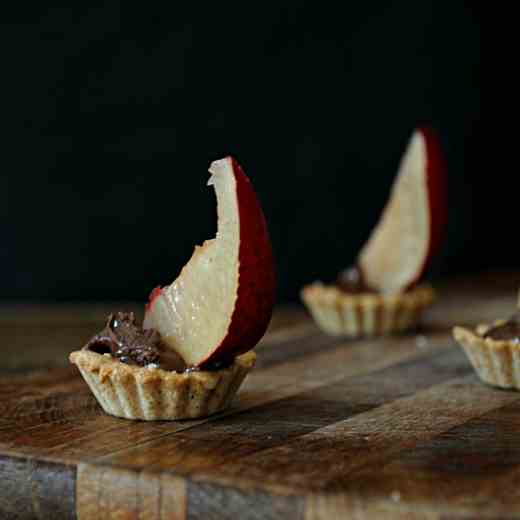 Chocolate Plum Tarts