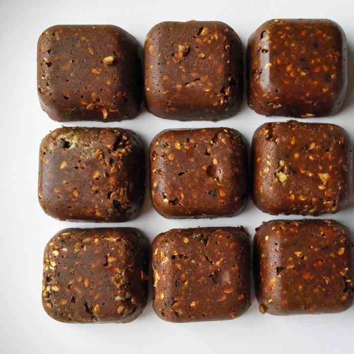 Raw Vegan Chocolate Hemp Protein Bars